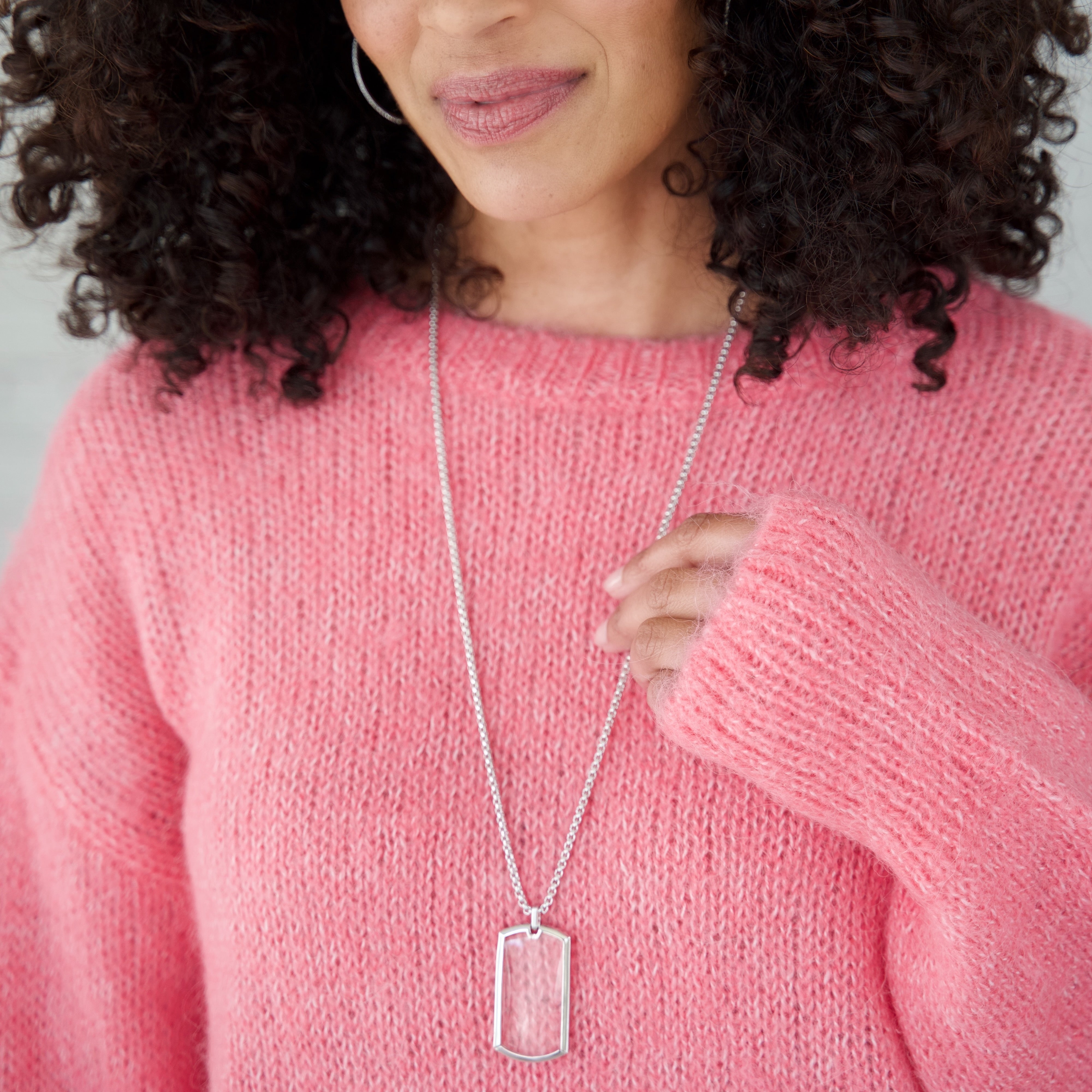 Hudson Gold - Magnifier Pendant Necklace