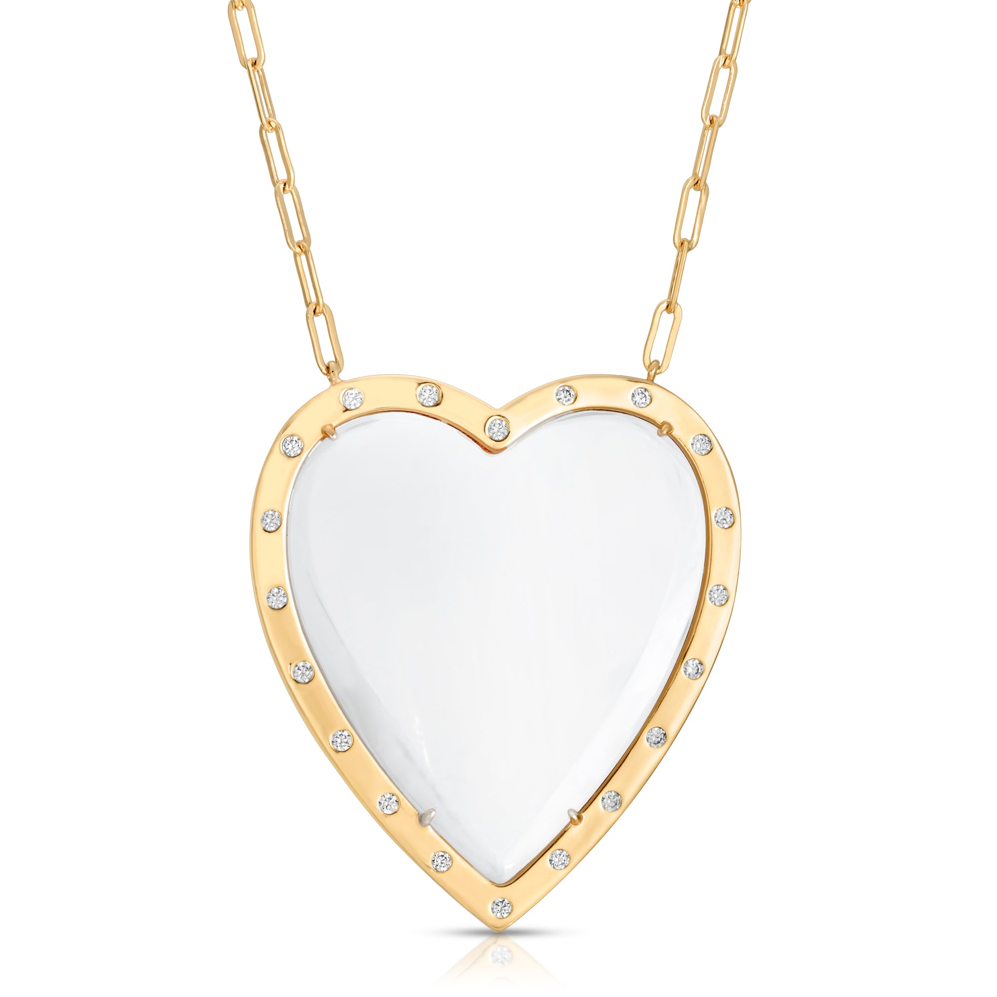 Imogen Gold - Magnifier Pendant Necklace