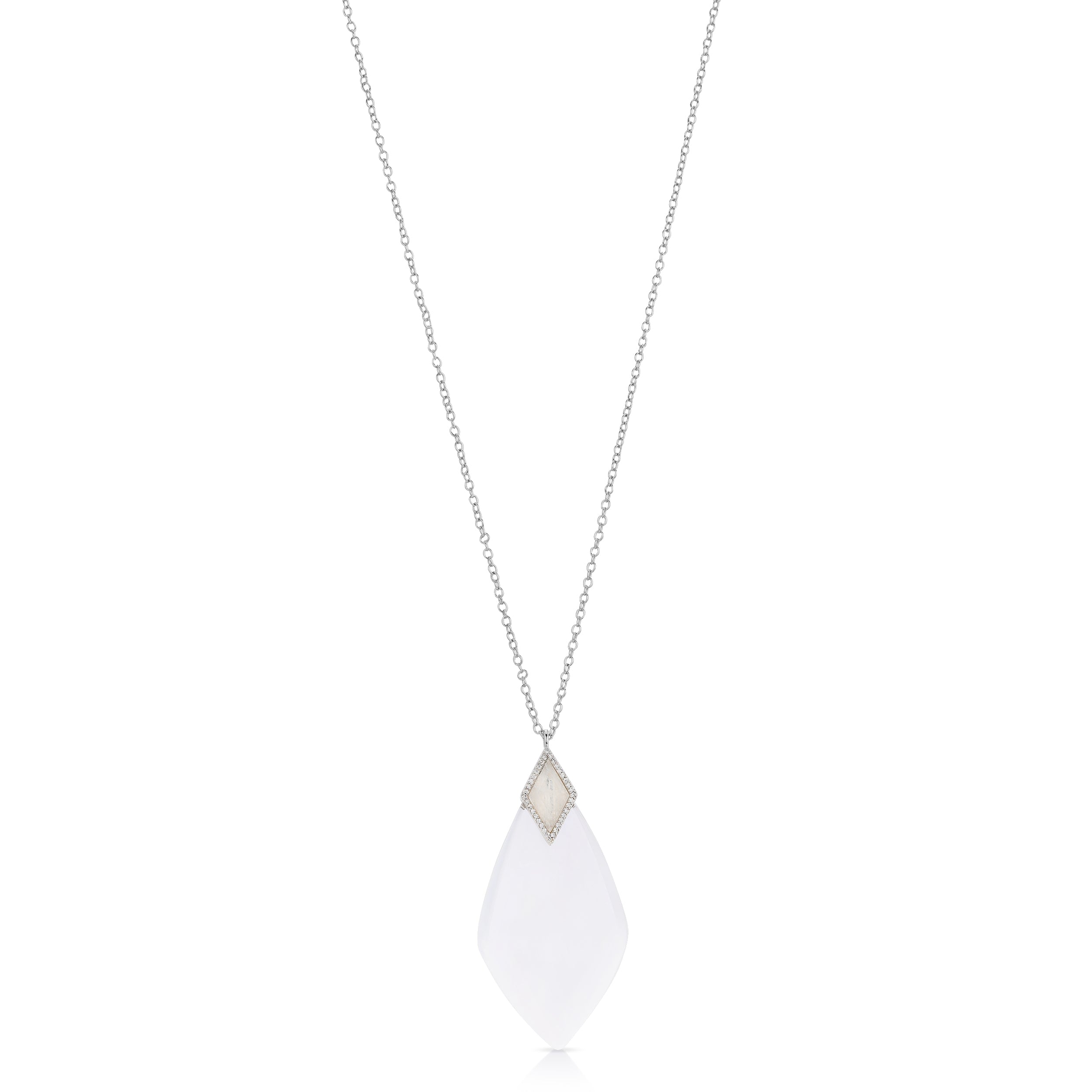 Anjale Silver - Magnifier Pendant Necklace