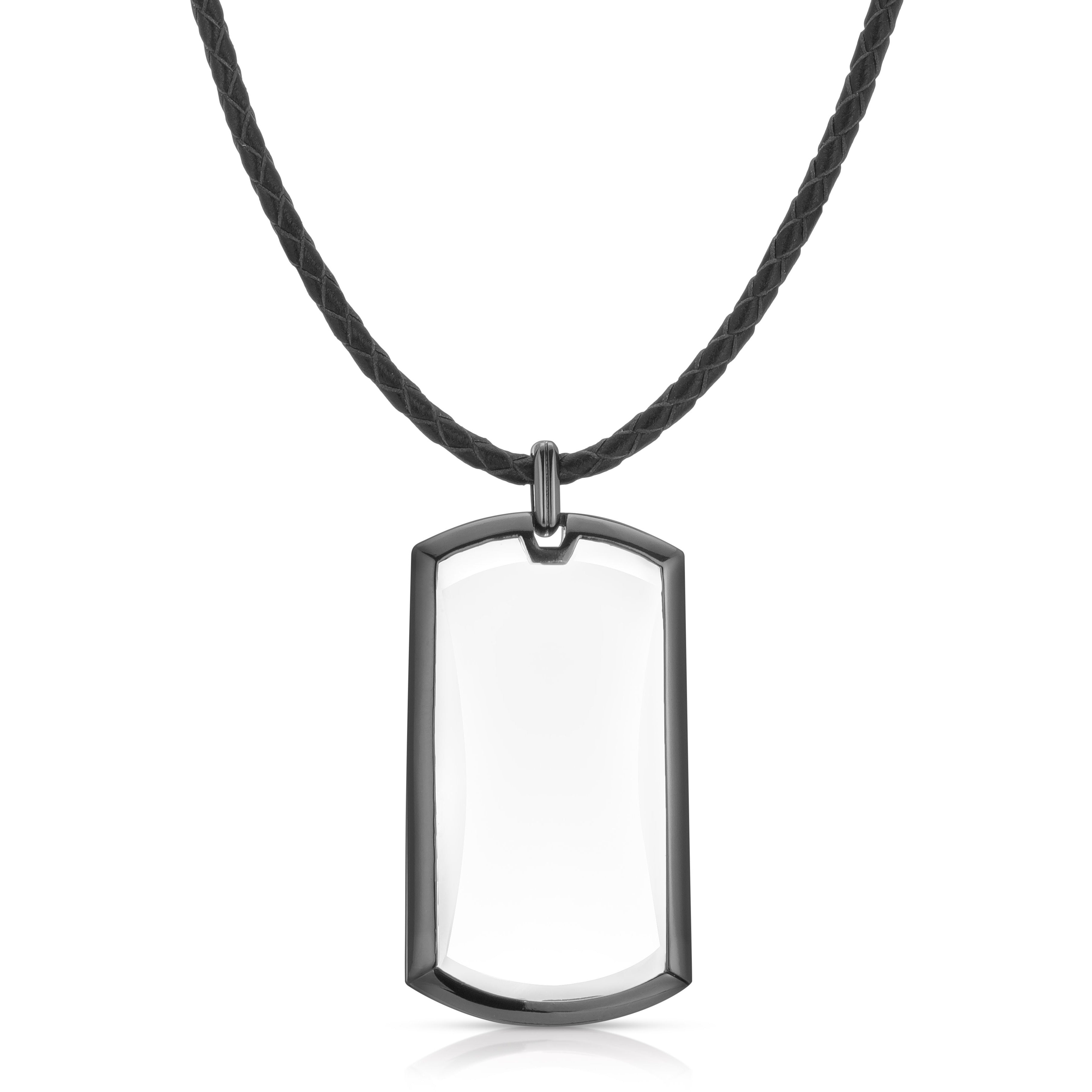Harley Gunmetal - Magnifier Pendant Necklace
