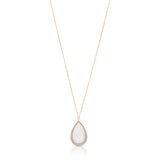Aria Gold Diamond - Magnifier Pendant Necklace