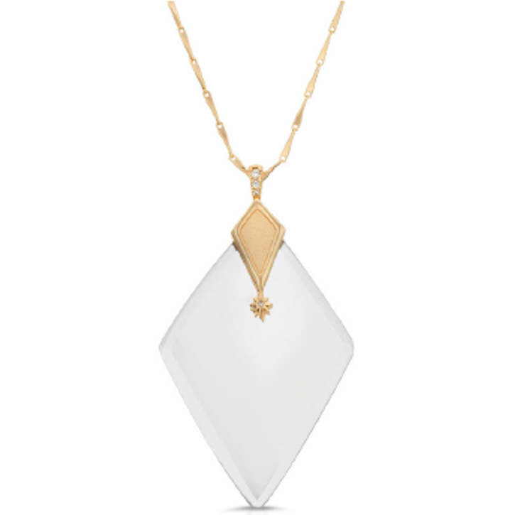 Valentina Gold- Magnifier Pendant Necklace