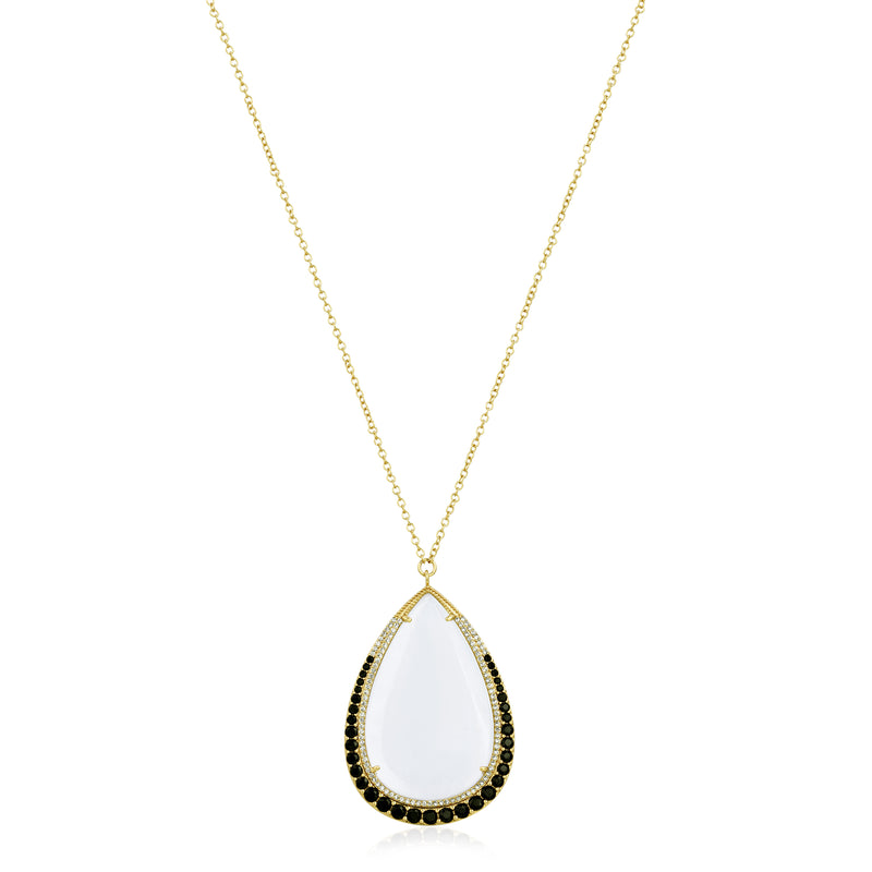 Aria Gold - Magnifier Pendant Necklace.