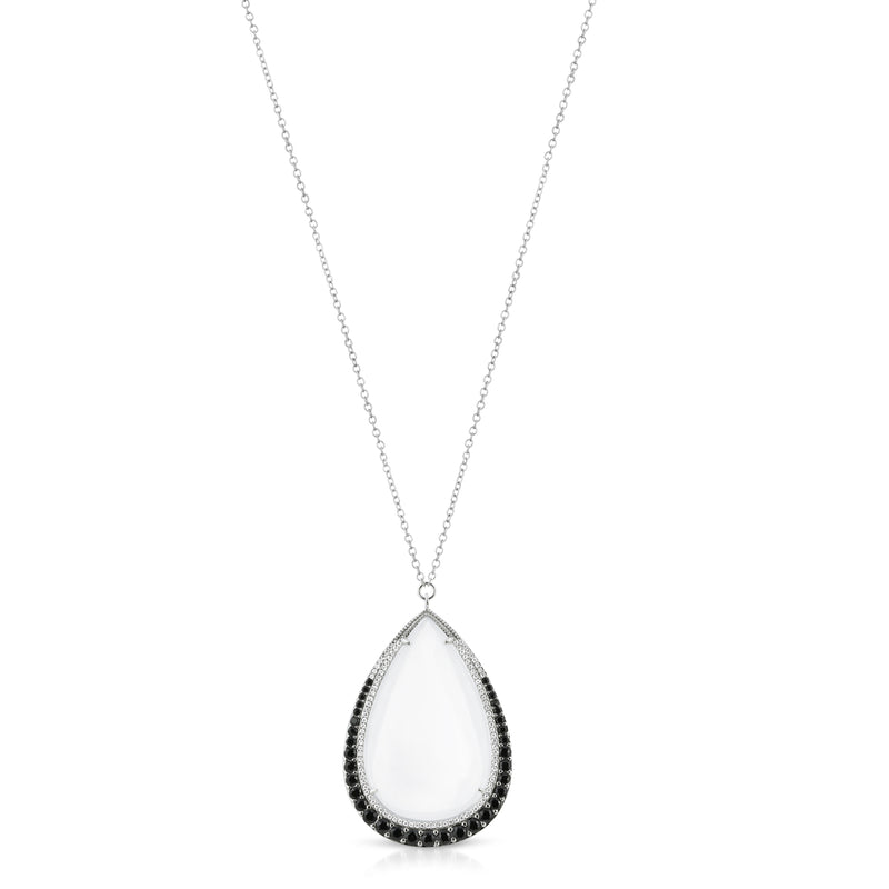 Aria Silver - Magnifier Pendant Necklace