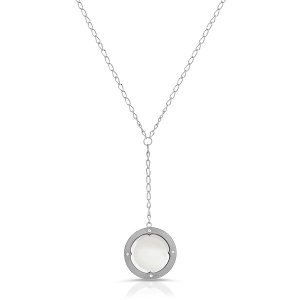 Calista Silver - Magnifier Pendant Necklace