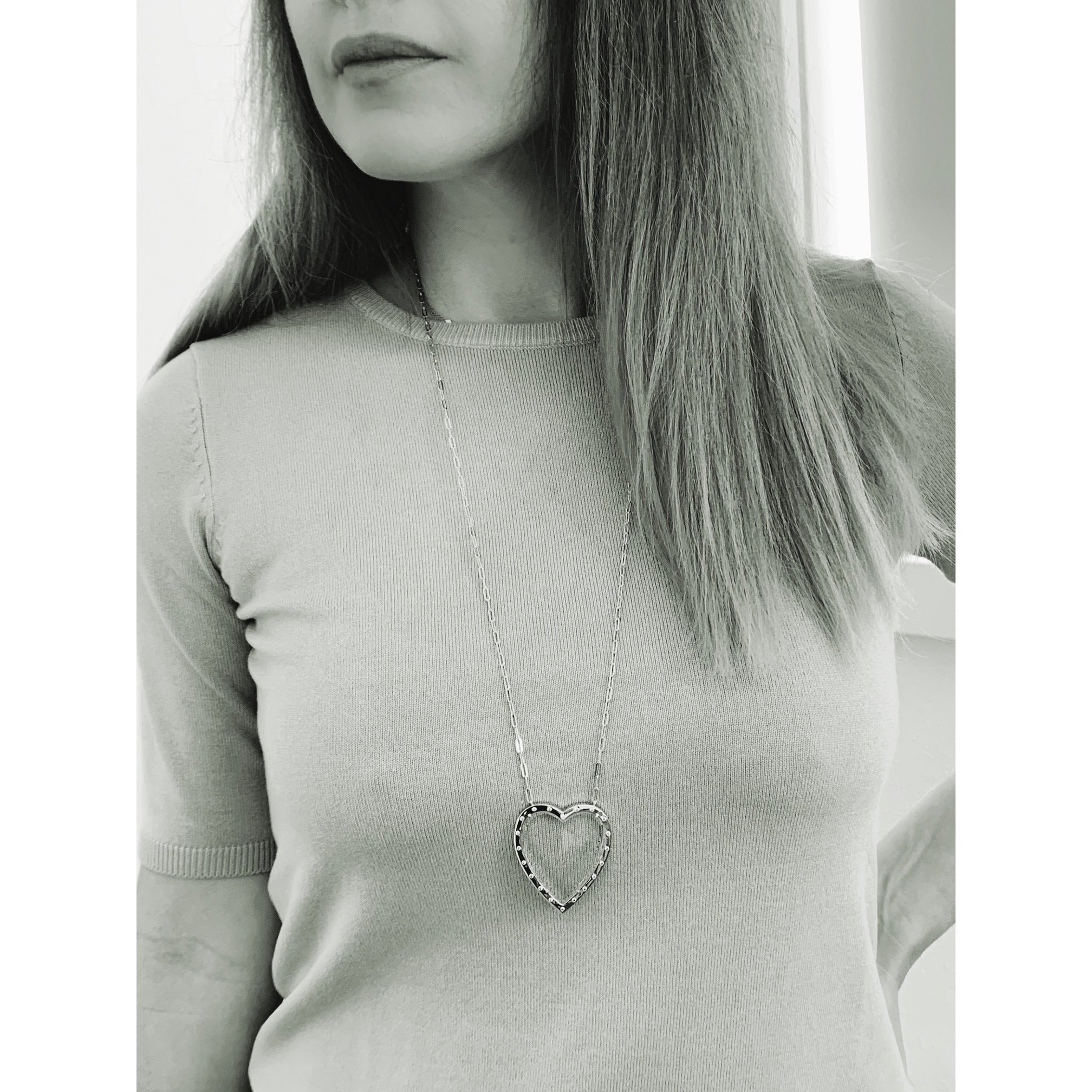 Imogen Silver - Magnifier Pendant Necklace