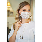 Riley Mask Chain in Gold- Coverts to a necklace!