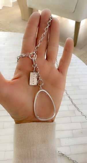 Journey Charm Silver