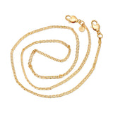 Addison mask Chain in Gold- Converts to a Necklace!