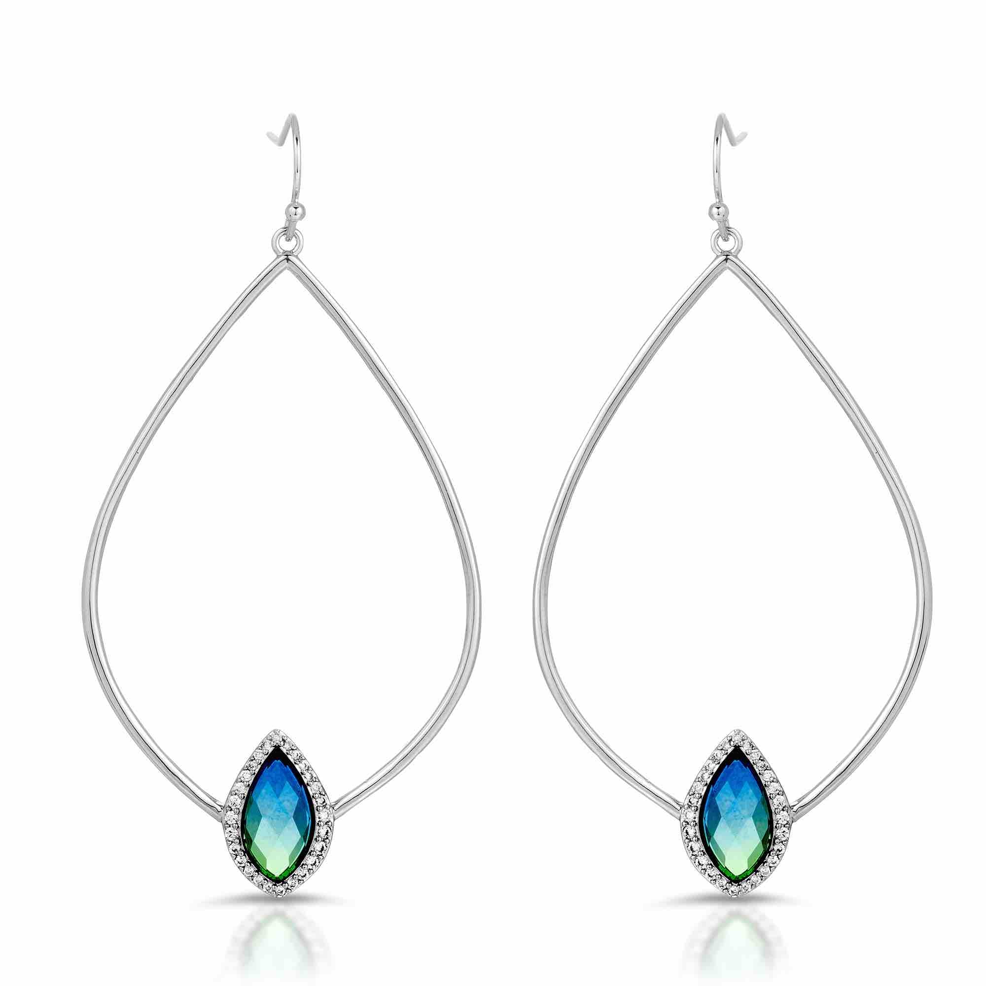 Tempest Silver Sky Earrings